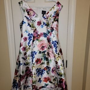 Adrienne Parpell size 14 dress floral midi dress